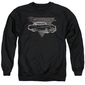 �A�j���L�����N�^�[ �����Y �g�b�v�X T�V���c �X�E�F�b�g �O���t�B�b�N Licensed Character Men's Buick 1952 Roadmaster Graphic Sweatshirt Black �u���b�N