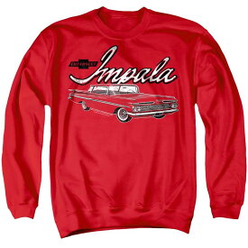 アニメキャラクター メンズ トップス Tシャツ スウェット Licensed Character Men's Chevrolet Classic Impala Sweatshirt Red レッド