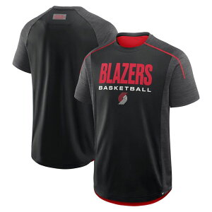 �t�@�i�e�B�N�X �����Y �g�b�v�X T�V���c �u���U�[ Men's Fanatics Black Portland Trail Blazers Inbound Pass Play Practice T-Shirtrblack �u���b�N
