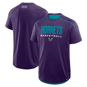 �t�@�i�e�B�N�X �����Y �g�b�v�X T�V���c Men's Fanatics Purple Charlotte Hornets Inbound Pass Play Practice T-Shirt Chr Purple �p�[�v��