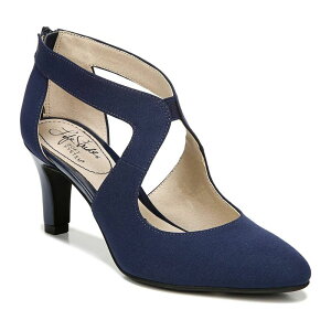 CtXgCh fB[X V[Y pvX q[ LifeStride Giovanna 2 Women's Higheels Navy Micron lCr[