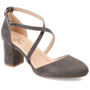 �W�����l �R���N�V���� ���f�B�[�X �V���[�Y �p���v�X Journee Collection Foster Women's Pumps Gray �O���[