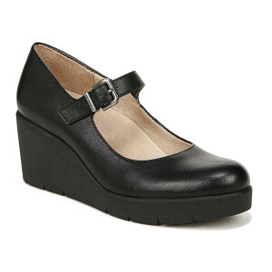 �\�E���j���g���C�U�[ ���f�B�[�X �V���[�Y �p���v�X SOUL Naturalizer Adore Women's Mary Jane Wedges Black �u���b�N