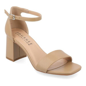 �W�����l �R���N�V���� ���f�B�[�X �V���[�Y �T���_�� Journee Collection Valenncia Women'superNatural Shades Tru Comfort Foam Dressandals Honey