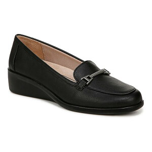 yz CtXgCh fB[X T_ V[Y LifeStride Jovial Bit Women's Slip-on Loafers Black Faux