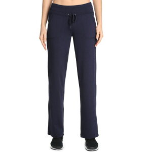 �_���X�L�� ���f�B�[�X �{�g���X �J�W���A���p���c Women's Danskin Drawstring Lounge Pants Midnight Navy �l�C�r�[