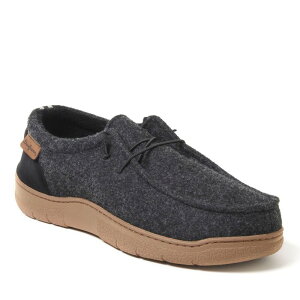 �f�B�A�t�H�[���Y �����Y �V���[�Y �T���_�� Dearfoams Bennett Men's Chukka Slippers Black �u���b�N