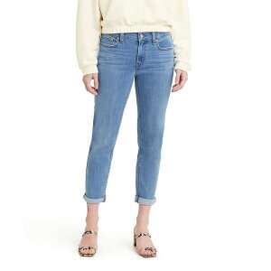 ���[�o�C�X ���f�B�[�X �{�g���X �f�j���p���c �W�[���Y Women's Levi's Boyfriend Jeans Lapis Topic
