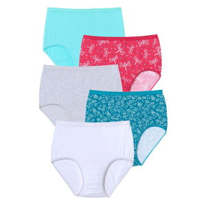 �R���t�H�[�g �`���C�X ���f�B�[�X �A���_�[�E�F�A �p���c �v���X�T�C�Y �R�b�g�� Comfort Choice Plusize Cotton Brief 5-Pack Dragonfly Pack