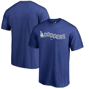 �t�@�i�e�B�N�X �����Y �g�b�v�X T�V���c Men's Fanatics Branded Royalos Angeles Dodgers Hometown Collection Hollywood T-Shirt Lad Blue �u���[