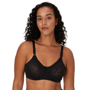 �o�� ���f�B�[�X �A���_�[�E�F�A �u���W���[ ���[�X Bali Lace 'n Smooth Underwire Bra DF3432 Black �u���b�N