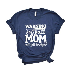 Simply Sage Market ���f�B�[�X �g�b�v�X T�V���c Simply Sage Market Warning Softball Mom Short Sleeve Tee True Navy �l�C�r�[