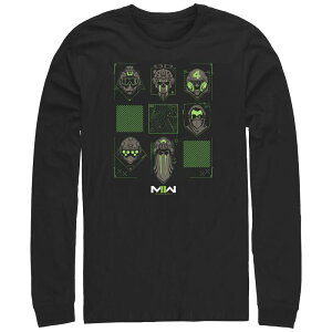 �A�j���L�����N�^�[ �����Y �g�b�v�X T�V���c �O���t�B�b�N Licensed Character Men's Call Of Duty Tactical Faces Graphic Tee Black �u���b�N