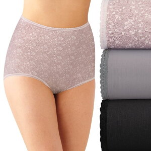 �o�� ���f�B�[�X �A���_�[�E�F�A �p���c Bali Skimp Skamp 3-Pack Full Cut Brief Underwear DFA633 Chic Lace Asst