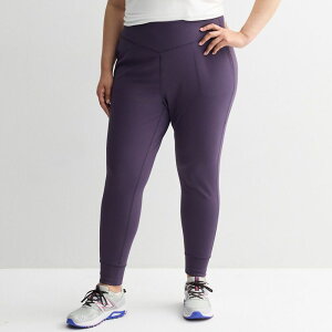 Tek Gear ���f�B�[�X �{�g���X �J�W���A���p���c �v���X�T�C�Y �W���K�[�p���c Plusize Tek Gear Ultrastretch Joggers Exotic Plum �v����