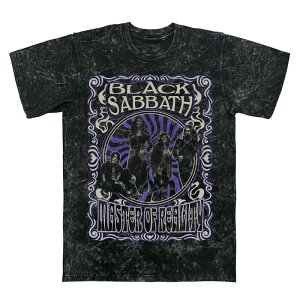 �A�j���L�����N�^�[ �����Y �g�b�v�X T�V���c �O���t�B�b�N Licensed Character Men's Black Sabbath Master Of Reality Mineral Wash Graphic Tee Black Mineral Wash �u���b�N