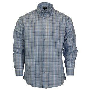 �W���x���e�B �����Y �g�b�v�X T�V���c Gioberti Men's Long Sleeve Plaid Shirt Blue Yellowhite �z���C�g