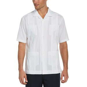 �L���[�o�x�� �����Y �g�b�v�X T�V���c �_�E�� Men's Cubavera Guayabera Button-Down Shirt White �z���C�g