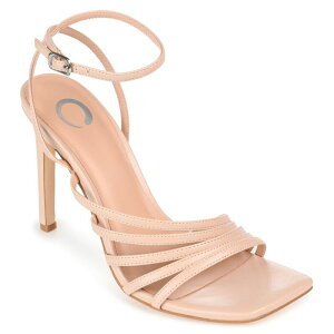 【送料無料】 ジュルネ コレクション レディース パンプス シューズ Journee Collection Louella Women's Tru Comfort Foam High Heel Dress Sandals Beige