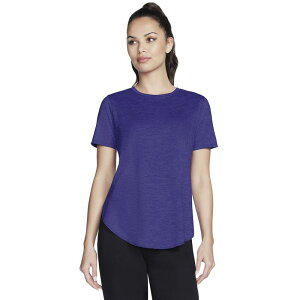 �X�P�b�`���[�Y ���f�B�[�X �g�b�v�X T�V���c Women'skechers GOWALK GODRI SWIFTunic Deep Blue �u���[