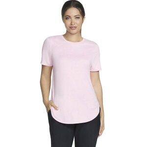 �X�P�b�`���[�Y ���f�B�[�X �g�b�v�X T�V���c Women'skechers GOWALK GODRI SWIFTunic Pink �s���N