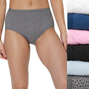 �w�C���Y ���f�B�[�X �A���_�[�E�F�A �p���c �R�b�g�� Hanes Ultimate 6-Pack Breathable Cotton Brief Underwear 40H6CC Pink Lilac Pack �s���N