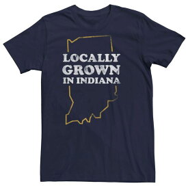 アニメキャラクター メンズ トップス Tシャツ グラフィック Licensed Character Men's Locally Grown Indiana Graphic Tee Navy ネイビー