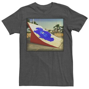 �A�j���L�����N�^�[ �����Y �g�b�v�X T�V���c Licensed Character Men's Nintendo Splatoon Blue Inkling Skatepark Tag Tee Charcoal Heather �`���R�[��