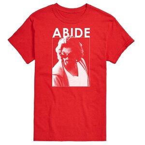 �A�j���L�����N�^�[ �����Y �g�b�v�X T�V���c �g�[�� Licensed Character Big & Tall The Big Lebowski Abide Tee Red ���b�h