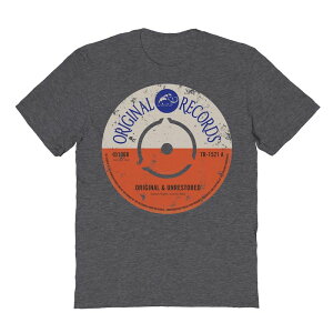 �A�j���L�����N�^�[ �����Y �g�b�v�X T�V���c �O���t�B�b�N Licensed Character Men's Original & Unrestored Records Graphic Tee Dark Heather �w�U�[