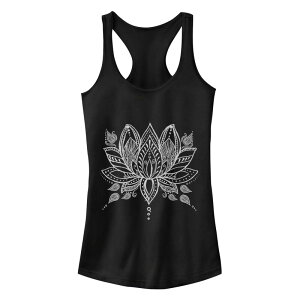 �A���u�����f�b�h ���f�B�[�X �g�b�v�X T�V���c Unbranded Juniors' Chin-Up Henna Lotus Ideal Racerback Tank Top Black �u���b�N