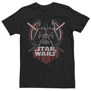 �X�^�[ �E�H�[�Y �����Y �g�b�v�X T�V���c Men'star Wars Darth Vader Crossed Sabers Portraitee Black �u���b�N