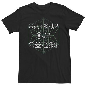 �f�B�Y�j�[ �����Y �g�b�v�X T�V���c Men's Disney's Artemis Fowl Decode The Magic Tee Black �u���b�N