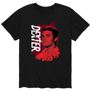 �A�j���L�����N�^�[ �����Y �g�b�v�X T�V���c Licensed Character Men's Dexter Portraitee Black �u���b�N