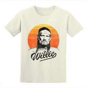 �A�j���L�����N�^�[ �����Y �g�b�v�X T�V���c Licensed Character Men's Willie Nelson Tee Natural