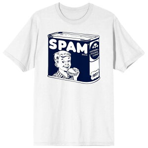 �A�j���L�����N�^�[ �����Y �g�b�v�X T�V���c Licensed Character Men's The Original Spam 1937 Spam Can Tee White �z���C�g
