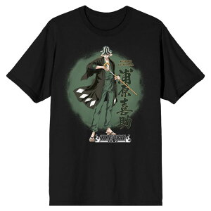 �A�j���L�����N�^�[ �����Y �g�b�v�X T�V���c Licensed Character Men's Bleach Kisuke Urahara Tee Black �u���b�N