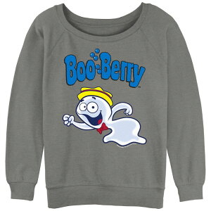 �A�j���L�����N�^�[ ���f�B�[�X �g�b�v�X T�V���c �p�C�� �O���t�B�b�N Licensed Character Juniors' Funny Poster Slouchy Terry Graphic Pullover Gray Heather �O���[