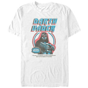 �X�^�[ �E�H�[�Y ���f�B�[�X �g�b�v�X T�V���c ���B���e�[�W �O���t�B�b�N Juniors' Star Wars Darth Vader Vintage Poster Comfort Colors Graphic Tee White �z���C�g