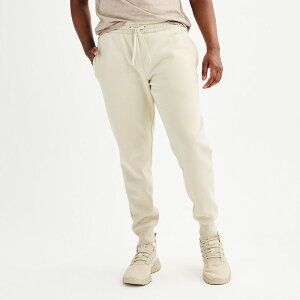 Tek Gear �����Y �{�g���X �J�W���A���p���c �W���K�[�p���c �t���[�X Men's Tek Gear Ultra Soft Fleece Midweight Joggers Ladd Beige �x�[�W��