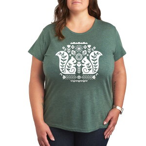 �A���u�����f�b�h ���f�B�[�X �g�b�v�X T�V���c �v���X�T�C�Y �O���t�B�b�N Unbranded Pluscandinavian Squirrels Graphic Tee Heather Green �w�U�[