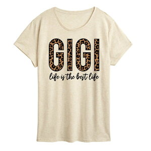 �A���u�����f�b�h ���f�B�[�X �g�b�v�X T�V���c �O���t�B�b�N Unbranded Women's Gigi Life Is The Best Life Graphic Tee Beige �x�[�W��