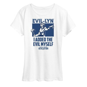 �A�j���L�����N�^�[ ���f�B�[�X �g�b�v�X T�V���c �O���t�B�b�N Licensed Character Women's Masters of the Universevil Graphic Tee White �z���C�g