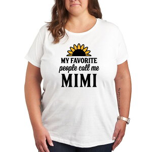 �A���u�����f�b�h ���f�B�[�X �g�b�v�X T�V���c �v���X�T�C�Y �O���t�B�b�N Unbranded Plus Favorite People Mimi Graphic Tee White �z���C�g