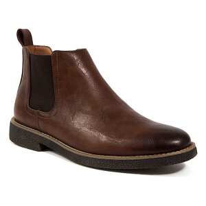 fBA[X^bOX Y V[Y u[cECu[c `FV[u[c `FV[ Deer Stags Rockland Men's Chelsea Boots Brown Dark Brown uE