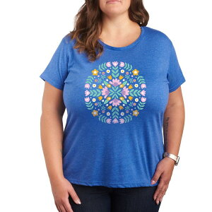 �A���u�����f�b�h ���f�B�[�X �g�b�v�X T�V���c �v���X�T�C�Y �O���t�B�b�N Unbranded Pluscandinavian Decorative Graphic Tee Heatheroyal Blue �w�U�[