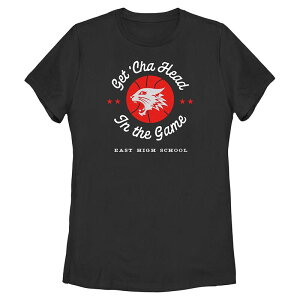 �f�B�Y�j�[ ���f�B�[�X �g�b�v�X T�V���c �O���t�B�b�N Disney's High School Musical Juniors' Get 'Cha Head In The Game Graphic Tee Black �u���b�N