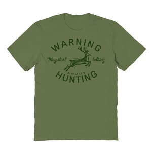�A���u�����f�b�h ���f�B�[�X �g�b�v�X T�V���c �O���t�B�b�N Unbranded Men's Duke & Sons Hunting Warningraphic Tee Military Green �O���[��
