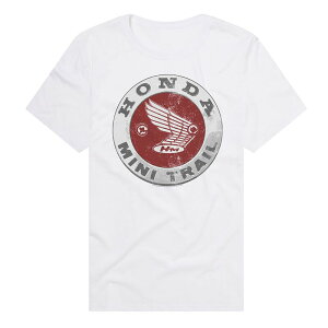 �A�j���L�����N�^�[ �����Y �g�b�v�X T�V���c �~�j �O���t�B�b�N Licensed Character Men's Trevco Honda Engraved Mini Trail Graphic Tee White �z���C�g
