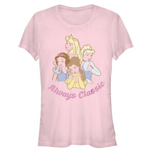 �f�B�Y�j�[ ���f�B�[�X �g�b�v�X T�V���c �O���t�B�b�N Disney Princess Juniors' Always Classic Graphic Tee Light Pink �s���N